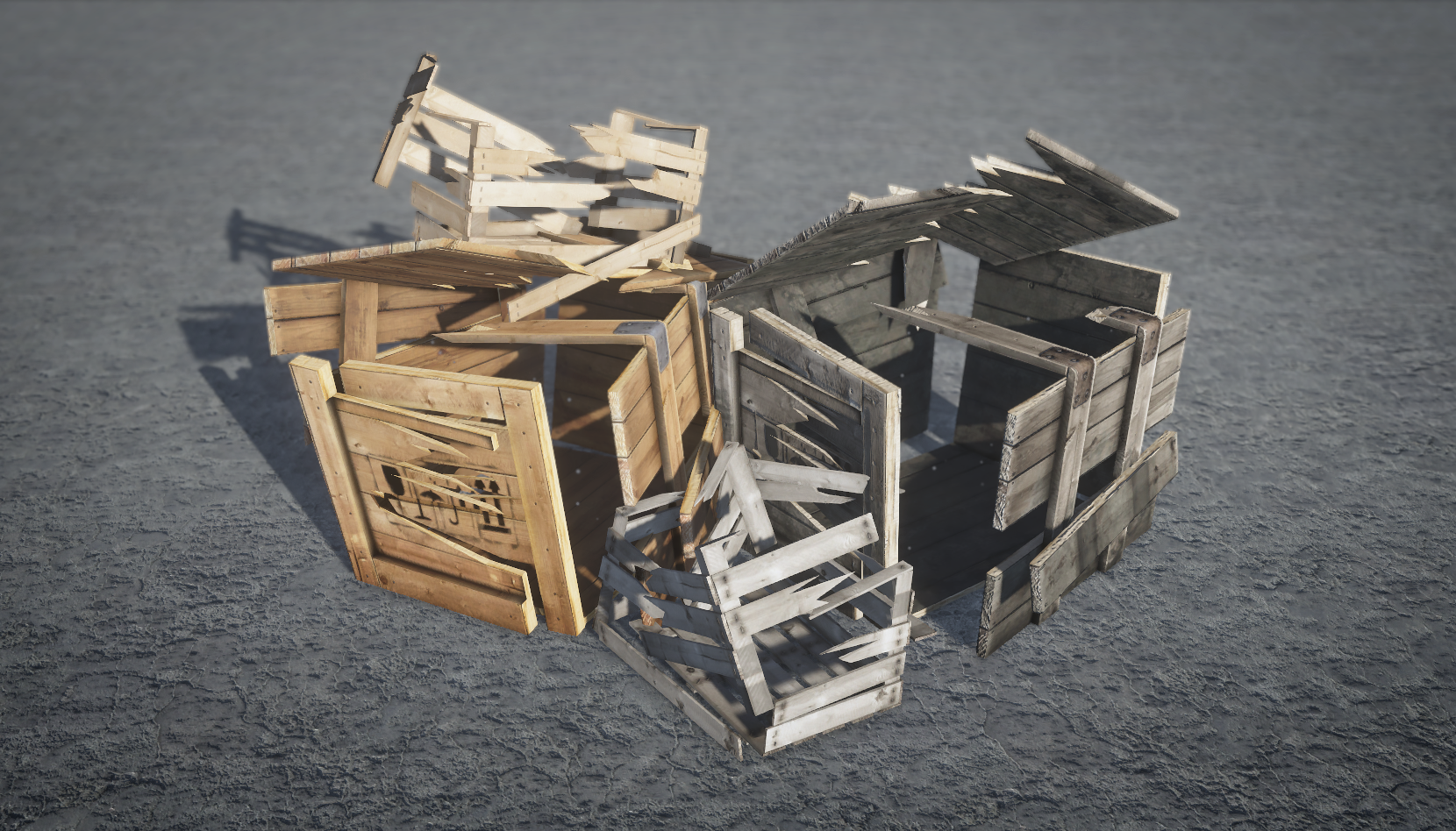 DESTRUCTIBLE PROPS