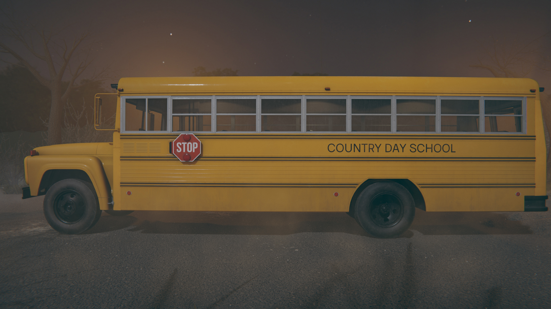 HQ RETRO SCHOOL BUS