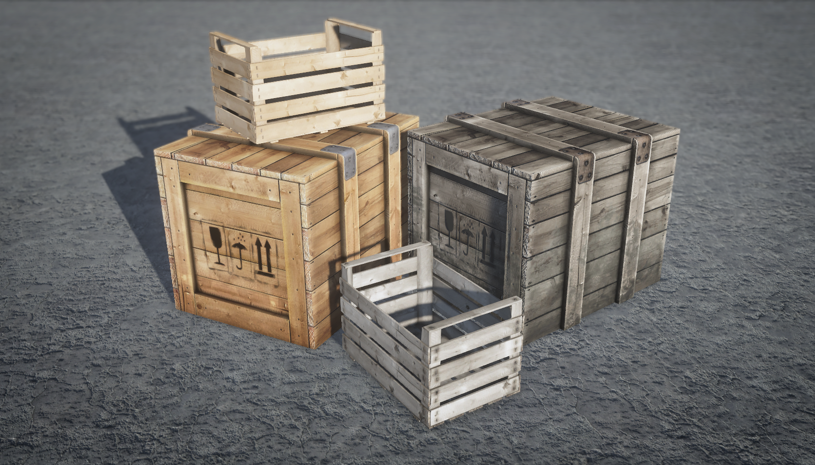 DESTRUCTIBLE PROPS