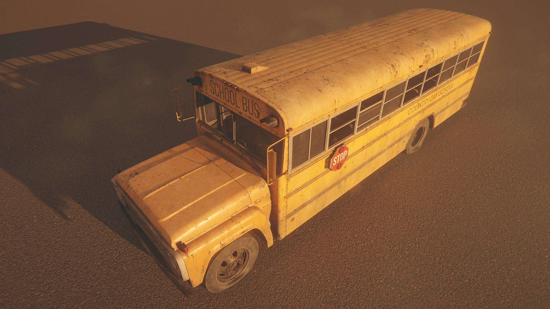 HQ RETRO SCHOOL BUS