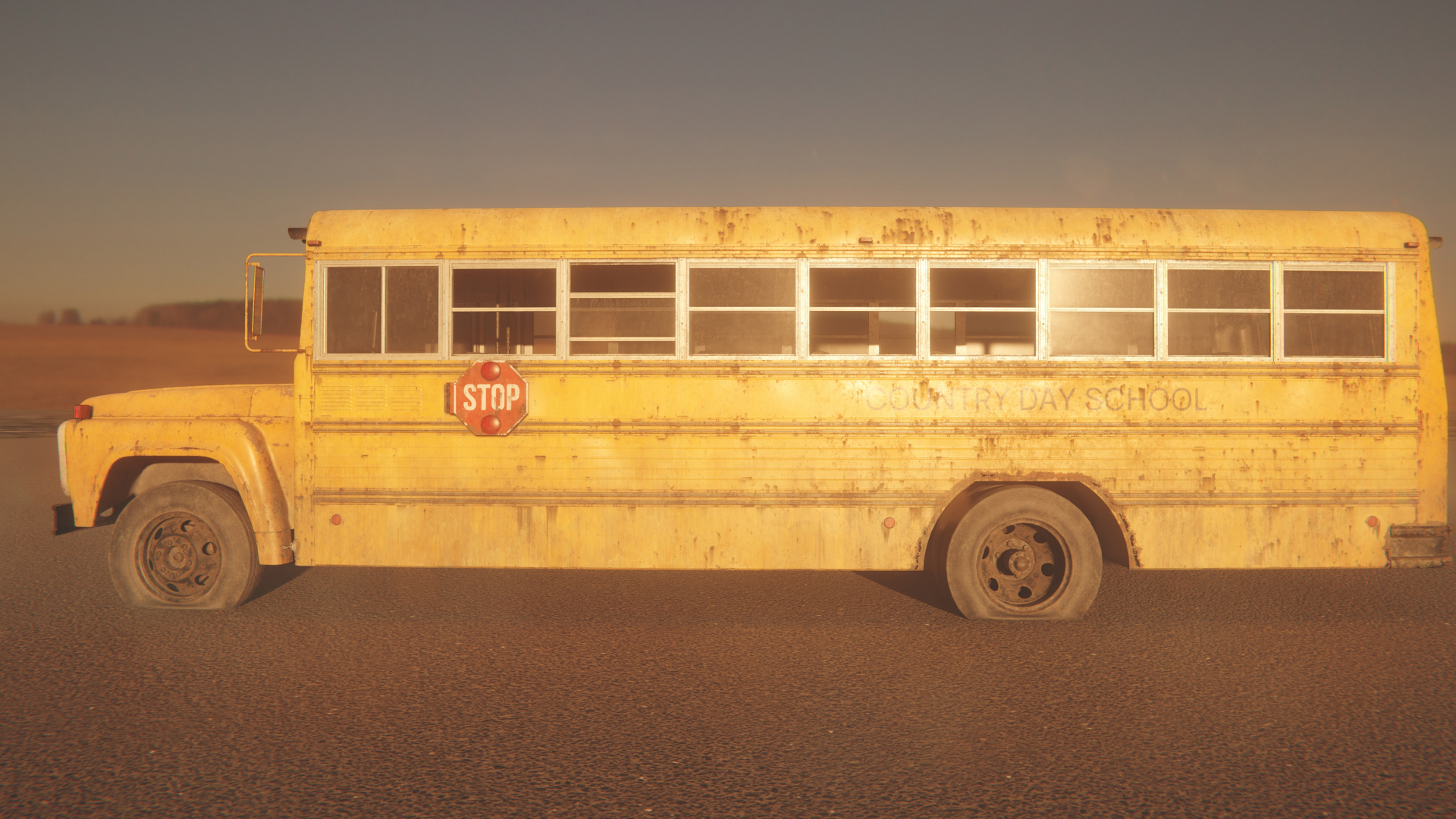 HQ RETRO SCHOOL BUS