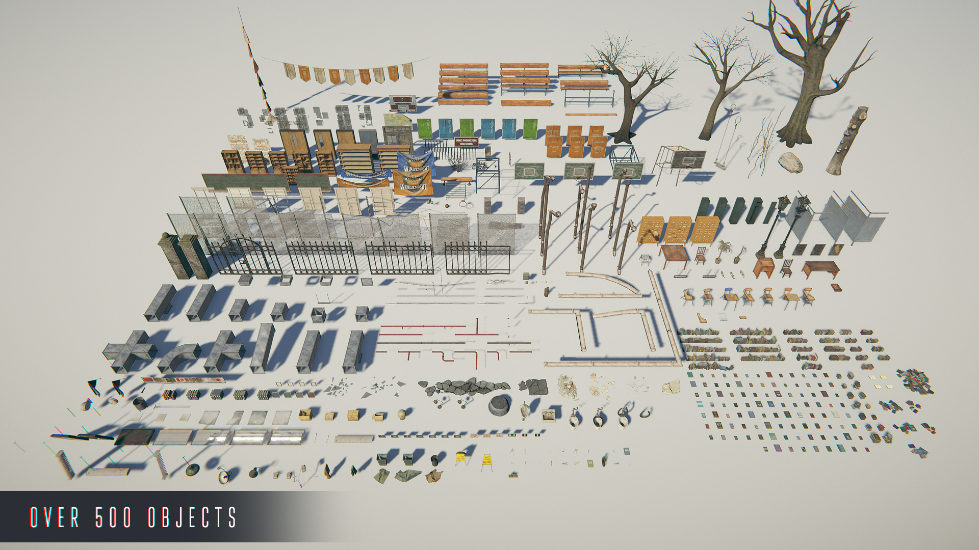 HQ Abandoned School (modular)