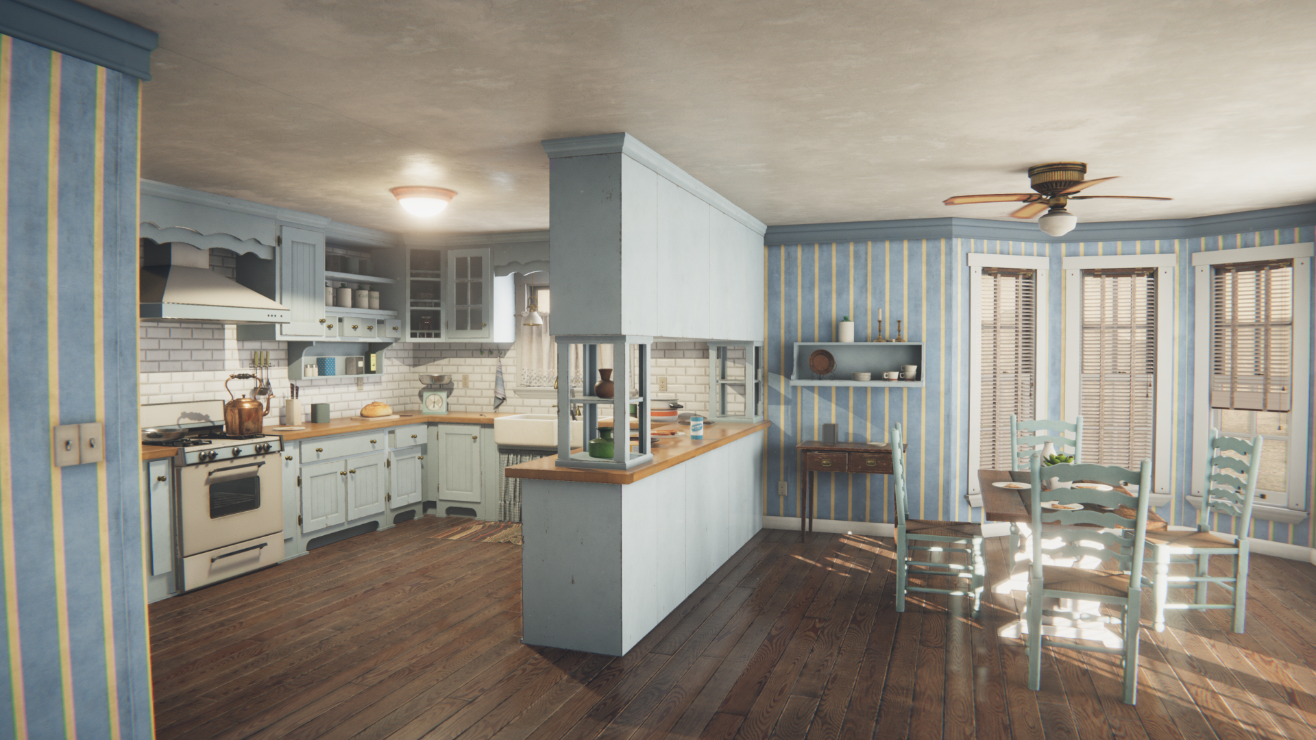 HQ Retro Farmhouse (Modular)