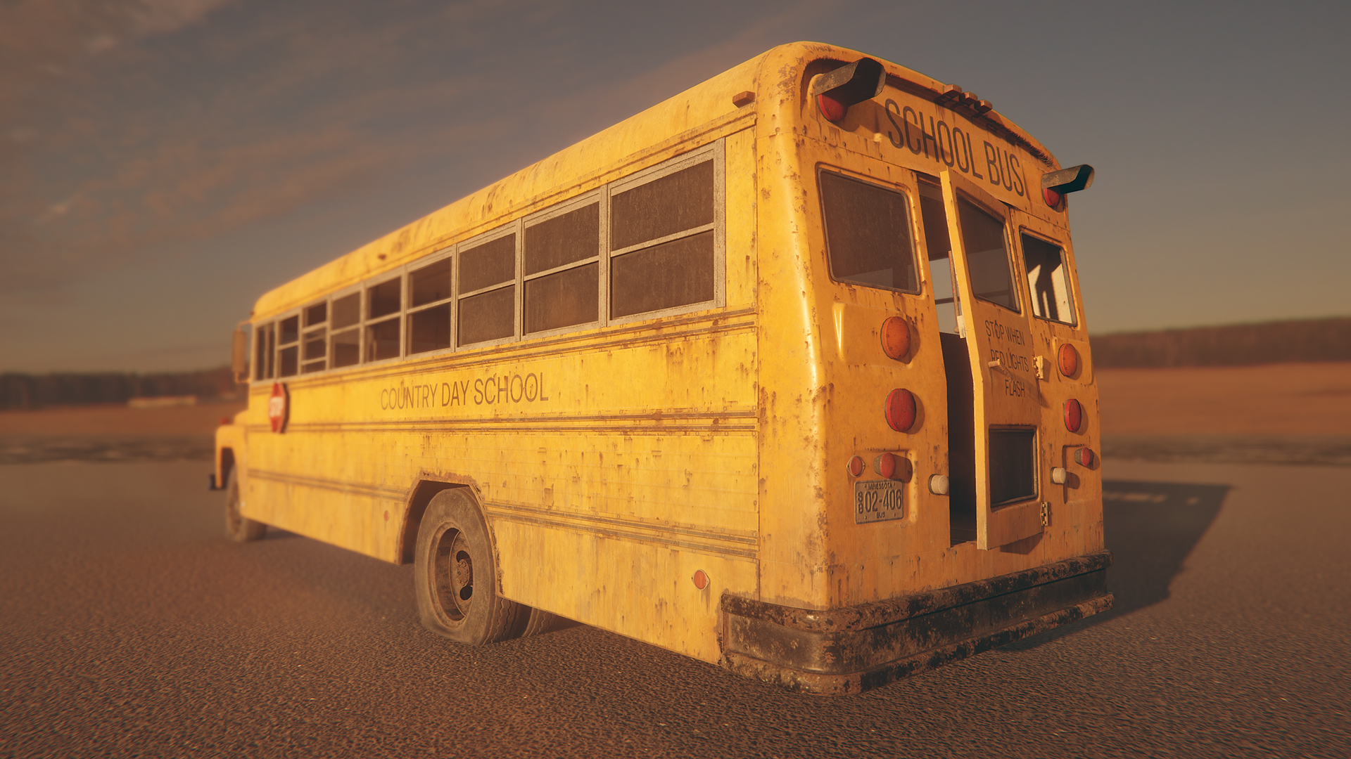 HQ RETRO SCHOOL BUS
