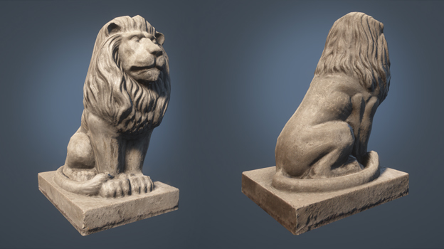 HQ LION STATUE FREE