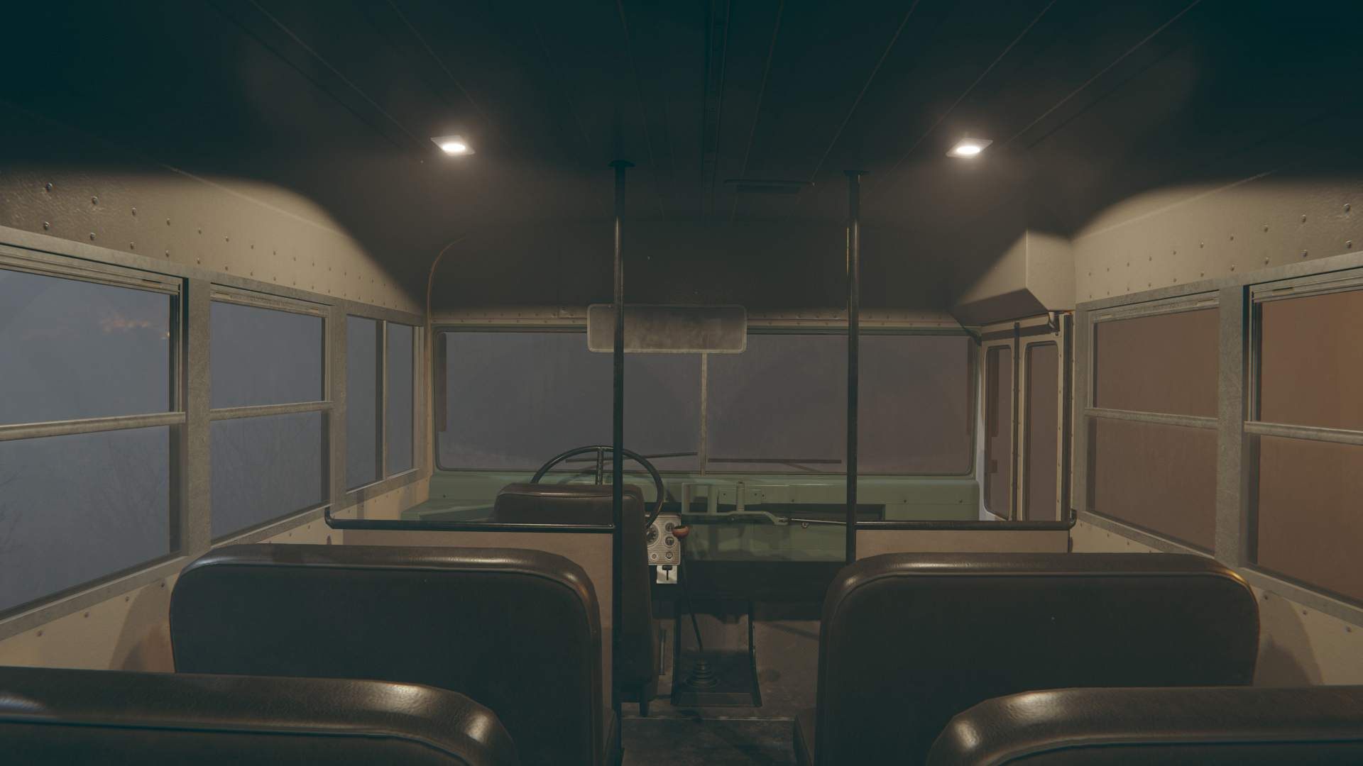HQ RETRO SCHOOL BUS