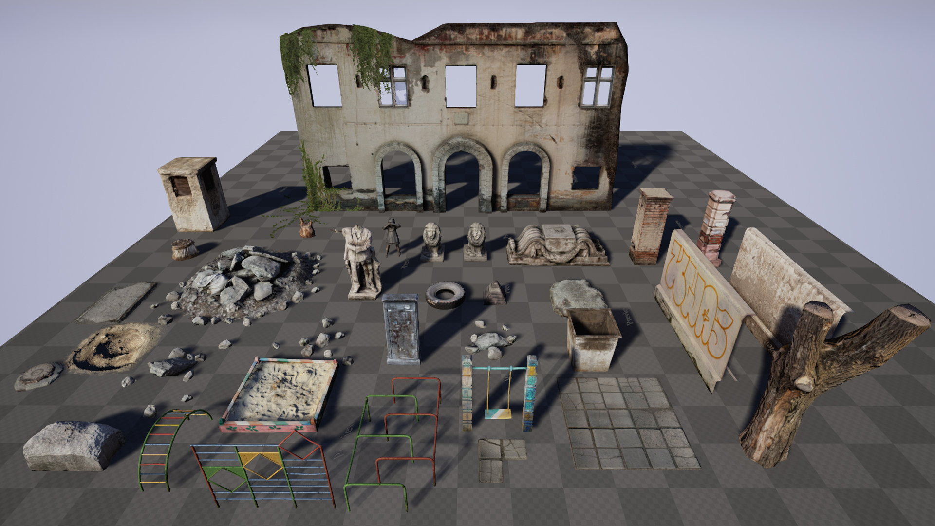 HQ APOCALYPTIC ENVIRONMENT