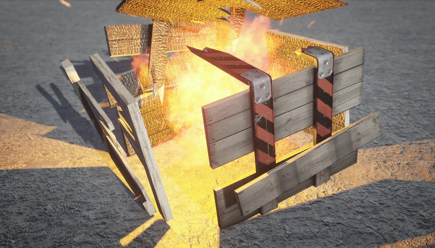 DESTRUCTIBLE PROPS
