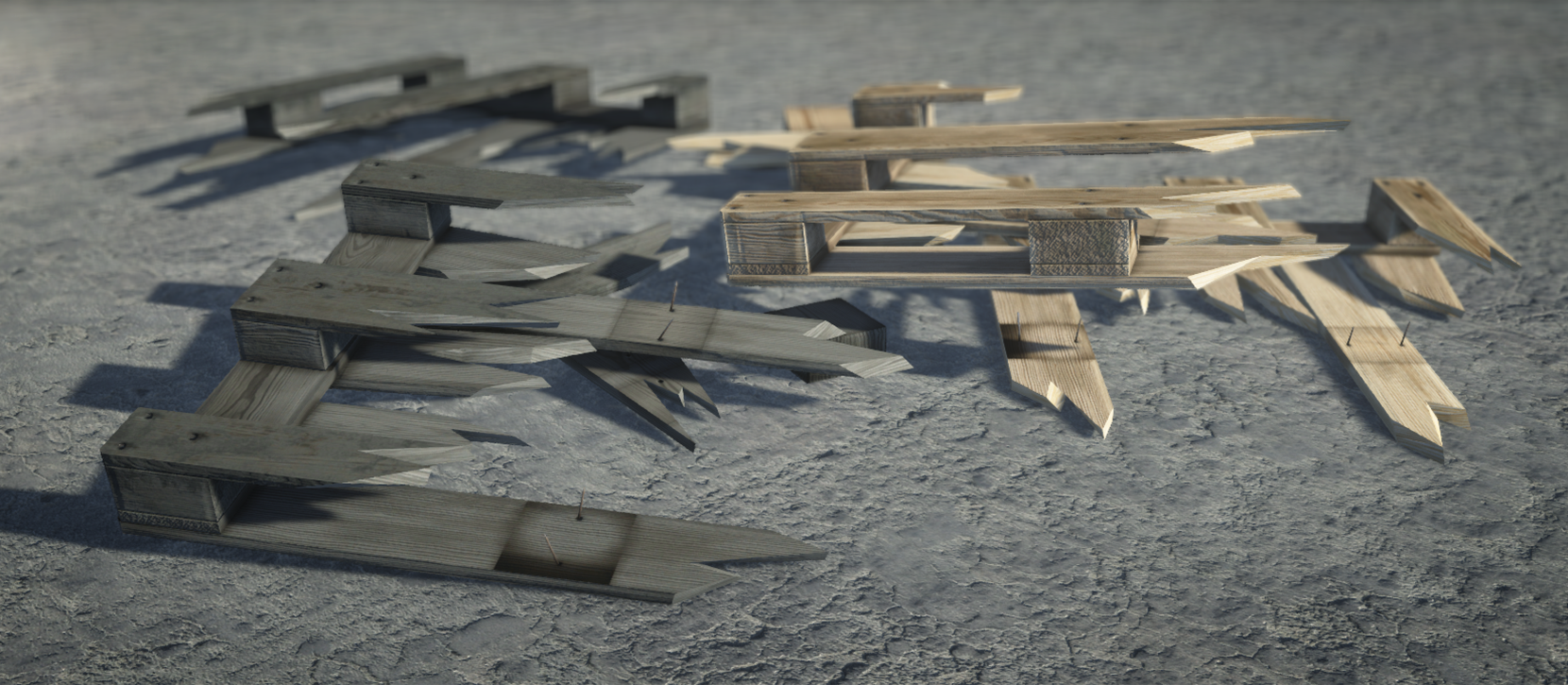 DESTRUCTIBLE PROPS