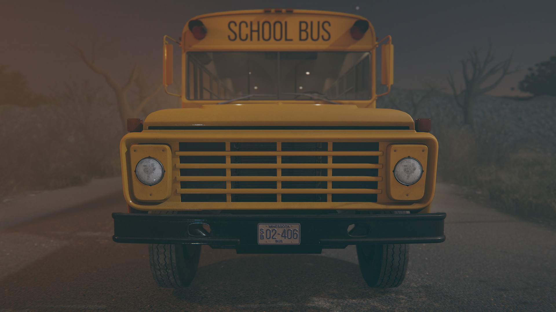 HQ RETRO SCHOOL BUS